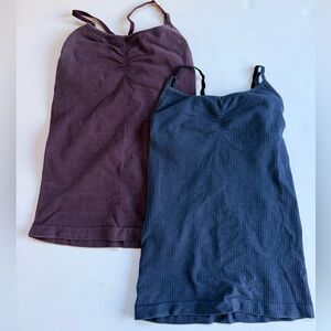 Athleta Ribbed Tank Top in Blue and Purple